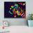 'Zebra' by Mark Ashkenazi Canvas Wall Art-2071279376