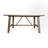 Dake Solid Wood Farmhouse Trestle Style Coffee Table-375658920