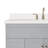 Abell 43'' Single Bathroom Vanity with White Quartz Top-60199493