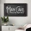 «Man Cave», reproduction d'un seul cadre photo sur toile-87432800