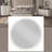 Gray Round Mirror