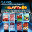 Réfrigérateur commercial sous le comptoir de 60 po 17,6 pieds cubes | Table de préparation pour sandwich et salade - Station de préparation des aliments en acier inoxydable