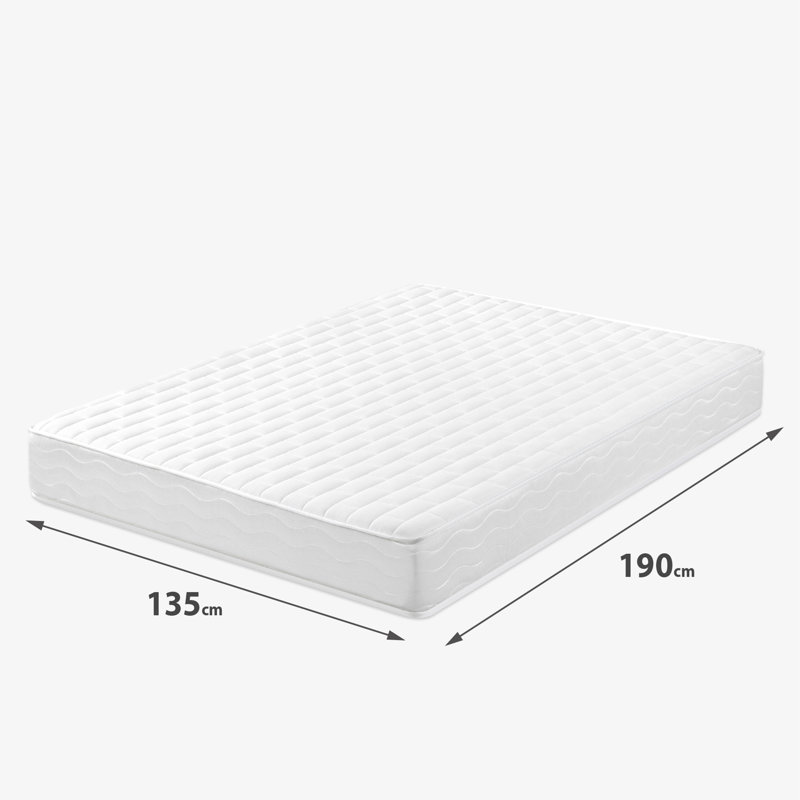 Afrin Bonnel Open Coil Mattress 7in/18cm Height, Double (4'6)