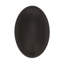 Poignée d'armoire noire matte de 3/8 po (35 mm) Vaile - paquet de 10-31717026