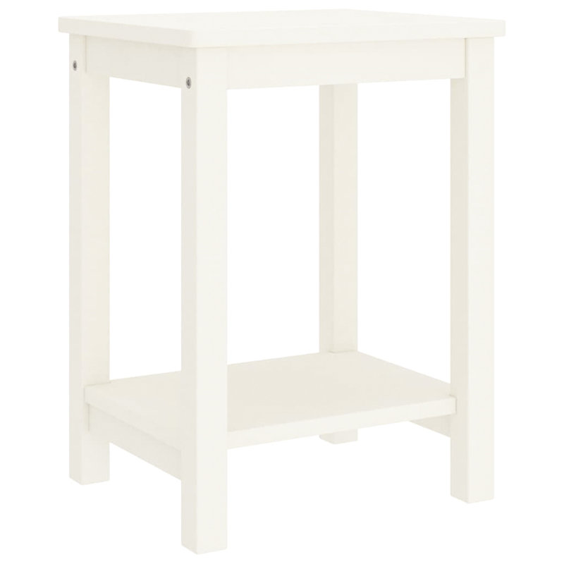 35cm W Solid Wood Bedside Table