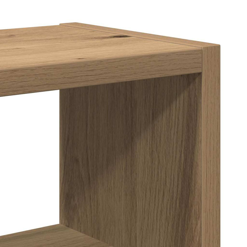 Wall Shelf 45.1x16x45.1 cm Engineered Wood, Artisan Oak