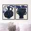 Indigo Vases Set Set by Oliver Gal-1663936920-1826241402