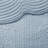 3 Piece Reversible Scalloped Edge Quilt Set Blue Full/Queen