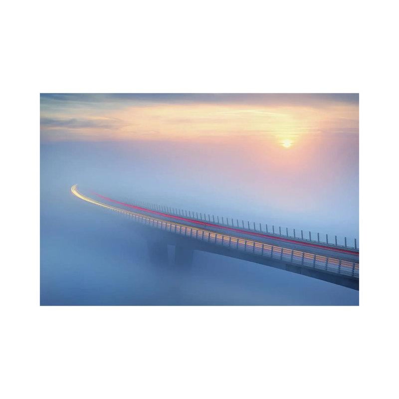 Bridge To by Ales Komovec - Wrapped Canvas Print, 26" L x 18" W