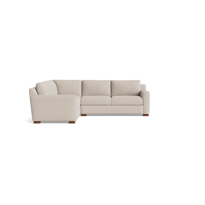 Catalina Sectional, Performance Weave - Natural, Left Hand Facing