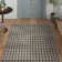 Tapis gris / naturel en jute et coton tissé à la main Arria Cape Cod
