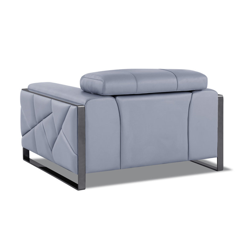 Chaise en cuir Global