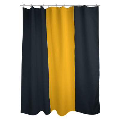 Striped Shower Curtain with Liner Included