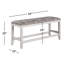 Polyester Upholstered Bench