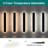 Outdoor Long Wall Lights, 2 Pack Dimmable Modern Led Wall Lighting,Black Wall Mount Long Linear Exterior Lighting Ip65 Waterproof Exterior Wall Light Fixtures For Garage Patio Porch-162326019