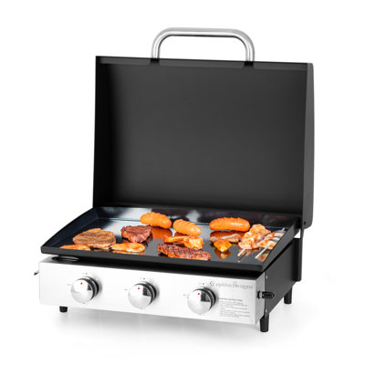 Barbecue portatif au propane liquide à 3 brûleurs