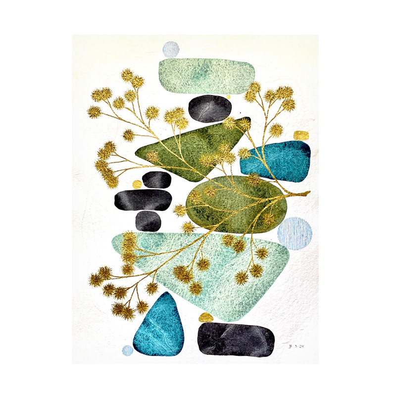 Art sur toile Jocelyn Benford, H 19 po x l 14 po