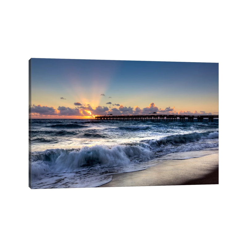 The Wave - Wrapped Canvas Print, 66.04 cm H x 45.72 cm W
