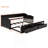 Wooden Daybed With Trundle Bed And Two Storage Drawers , Extendable Bed Daybed,Sofa Bed With Two Drawers, Espresso-310243169