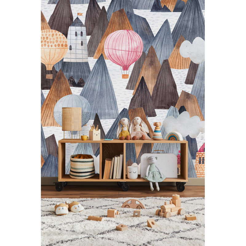 Deveraux Wall Mural, 10.41" L x 125" W, Paper