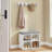 4 Pair Shoe Storage Bench