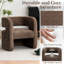 Chaise d'appoint rembourrée entièrement assemblée pour le salon Sinel-1902211512
