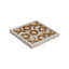 Tic Tac Toe-Resin/Gold Metal (Box)