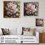 Décoration murale pivoines roses et grises en fleurs IV - pivoines florales-921979459-921979468