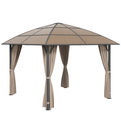 10 pi. L 10 pi. D Vault Gazebo