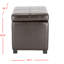 Cube carré avec rangement 18,1 po Maiden-33309693