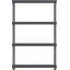 35.4'' W Plastic Shelving Unit