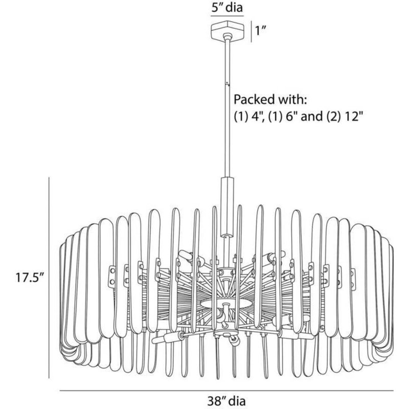 Klaus 12 - Light Chandelier