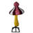 Happy Giant Mushroom Made of Resin for Indoors Outdoors Size: 34" x 34" x 64"H