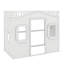 Lit mezzanine simple avec échelle-886204503