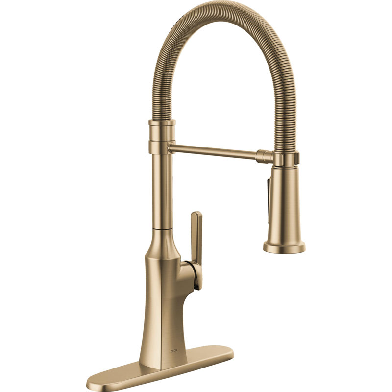 Robinet de cuisine Ermelo Pro Style, Bronze champagne
