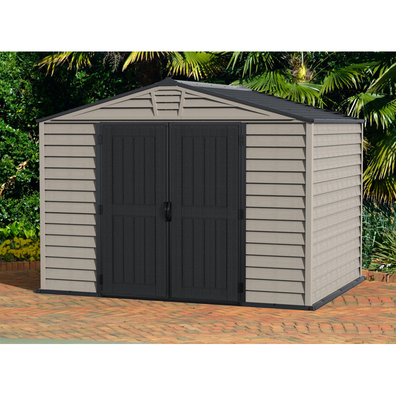 Storemax Plus 10 ft. W x 8 ft. D Vinyl Storage Shed