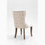 Chaise d'appoint rembourrée en velours Ellias-1542981105