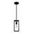 Squire Manor 1 - Light Rectangle Mini Pendant-74777654