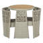 Ensemble table et chaises Terron