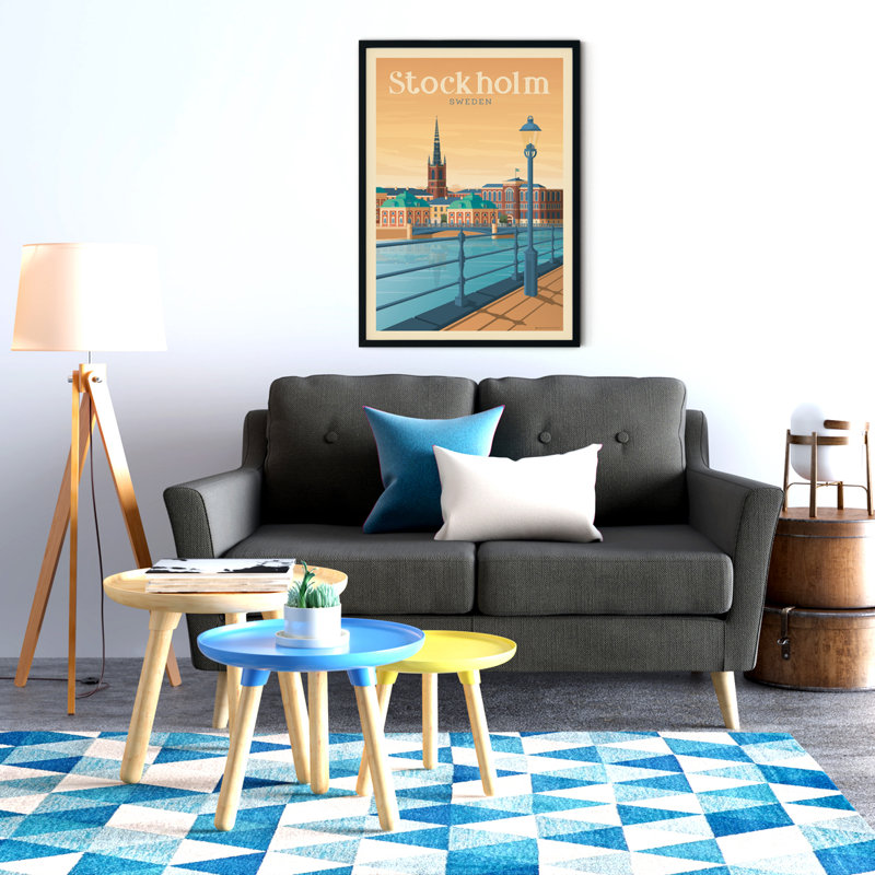 Bayonne by Olahoop - No Frame Print, 70cm H x 50cm W