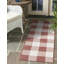 Tapis intérieur / extérieur rouge Borland-1526730050