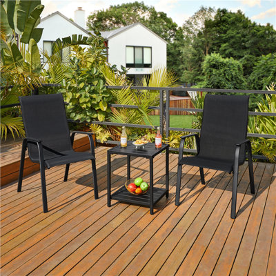 Stacking Patio Dining Armchair