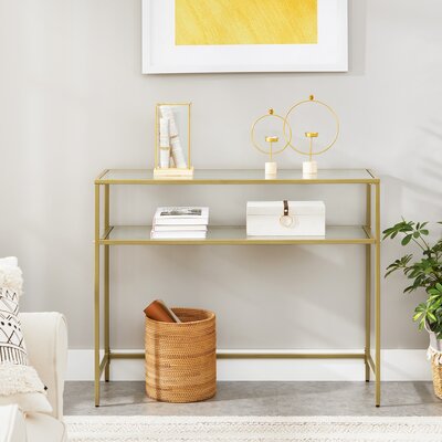 Zipcode Design™ Doynton 39.4'' Console Table & Reviews | Wayfair