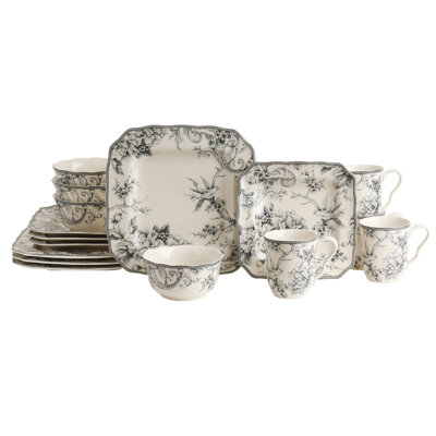 Service de table en porcelaine 16 pièces 222 Fifth Adelaide - Service pour 4 222