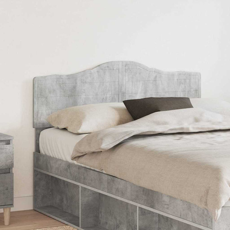 Headboard, EU Double - 135 x 200 cm, Concrete Grey