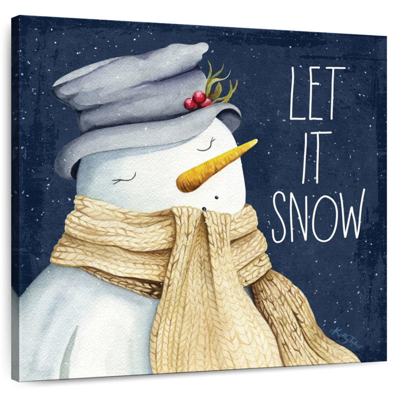 Bonhomme de neige Lelend Let It Snow, H 33 po x l 33 po