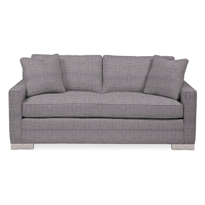 Canapé Summerton, Gris tourterelle, Chenille nomade ardoise Crypton®