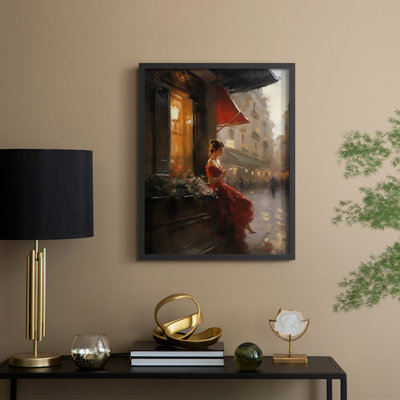 Reproduction encadrée WOMEN Series CDLXVI - bois massif