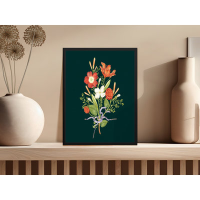 Subani Single Picture Frame Print