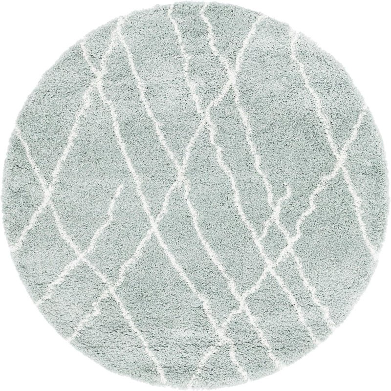 Lorelee Abstract Indoor Rug, Round 5'